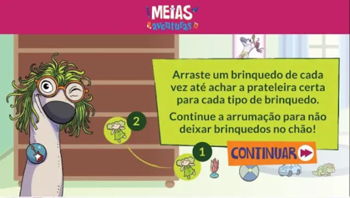 meias_aventuras android App screenshot 2